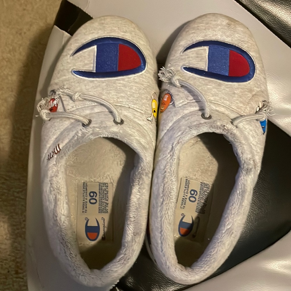 M&m x champion house shoes